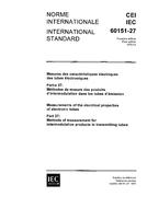 IEC 60151-27 Ed. 1.0 b:1974