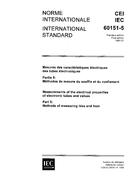 IEC 60151-5 Ed. 1.0 b:1964