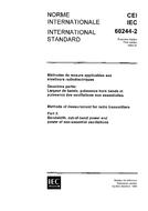 IEC 60244-2 Ed. 1.0 b:1969