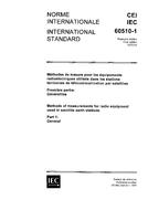 IEC 60510-1 Ed. 1.0 b:1975