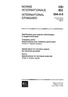 IEC 60554-3-5 Ed. 1.0 b:1984