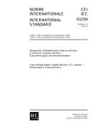 IEC 61204 Ed. 1.1 b:2001