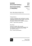 IEC 61834-1 Ed. 1.1 b:2001