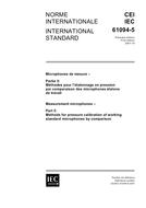 IEC 61094-5 Ed. 1.0 b:2001