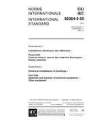 IEC 60364-5-55 Amd.1 Ed. 1.0 b:2001