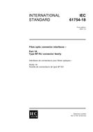 IEC 61754-18 Ed. 1.0 en:2001