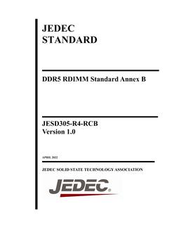 JEDEC JESD305-R4-RCB Version 1.0