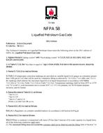 NFPA (Fire) 58 Errata 1