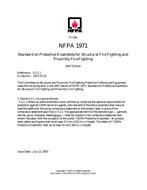 NFPA (Fire) 1971 Errata 1