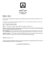 NFPA (Fire) 101 Errata 3