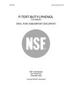 NSF P-Tert-Butylphenol  – 2010