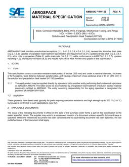 SAE AMS5643/H1150A