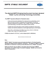 SMPTE 223M-2001 (Stabilized 2012)