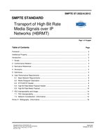 SMPTE ST 2022-6:2012