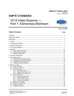 SMPTE ST 2073-1:2017